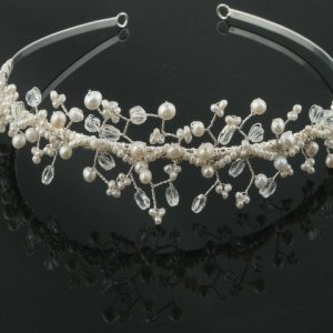 Pearl & Crystal Tiara