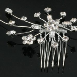 Rhinestone Side Spray Comb