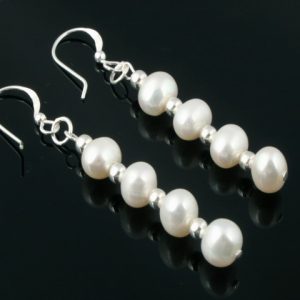 Freshwater Four Drop Earrings