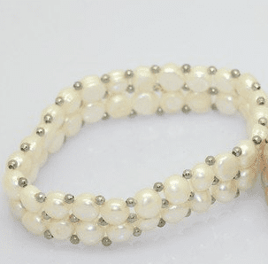 Two Strand Pearl Bracelet