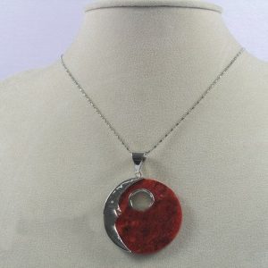 Red Coral Pendant