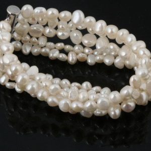 Five Strand Freshwater Pearl Bracelet