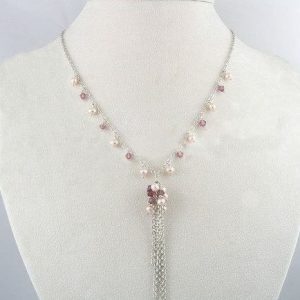 Pearl & Crystal Necklace
