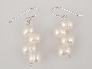 Freshwater Pearl Dangle Earrings