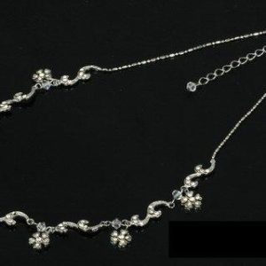 Gorgeous Floral Drop Necklace